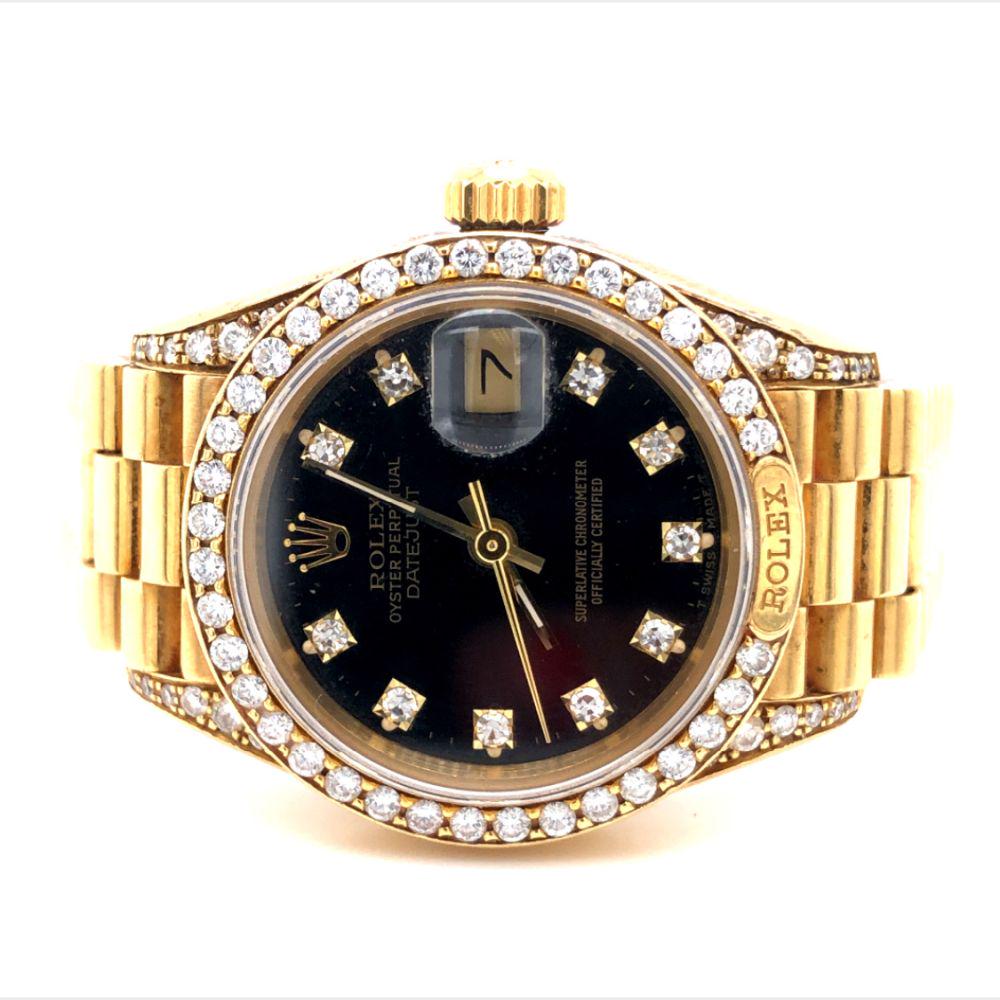 Ladies' All Original Presidential Rolex 18K (1 of 8)