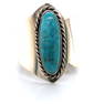 Navajo AAA Morenci Turquoise Adjustable Ring