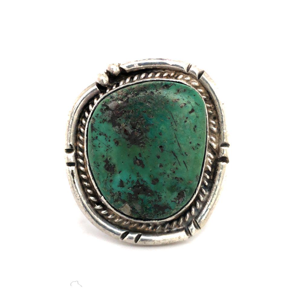 Navajo Circa 1960 Royston Turquoise Ring (1 of 5)
