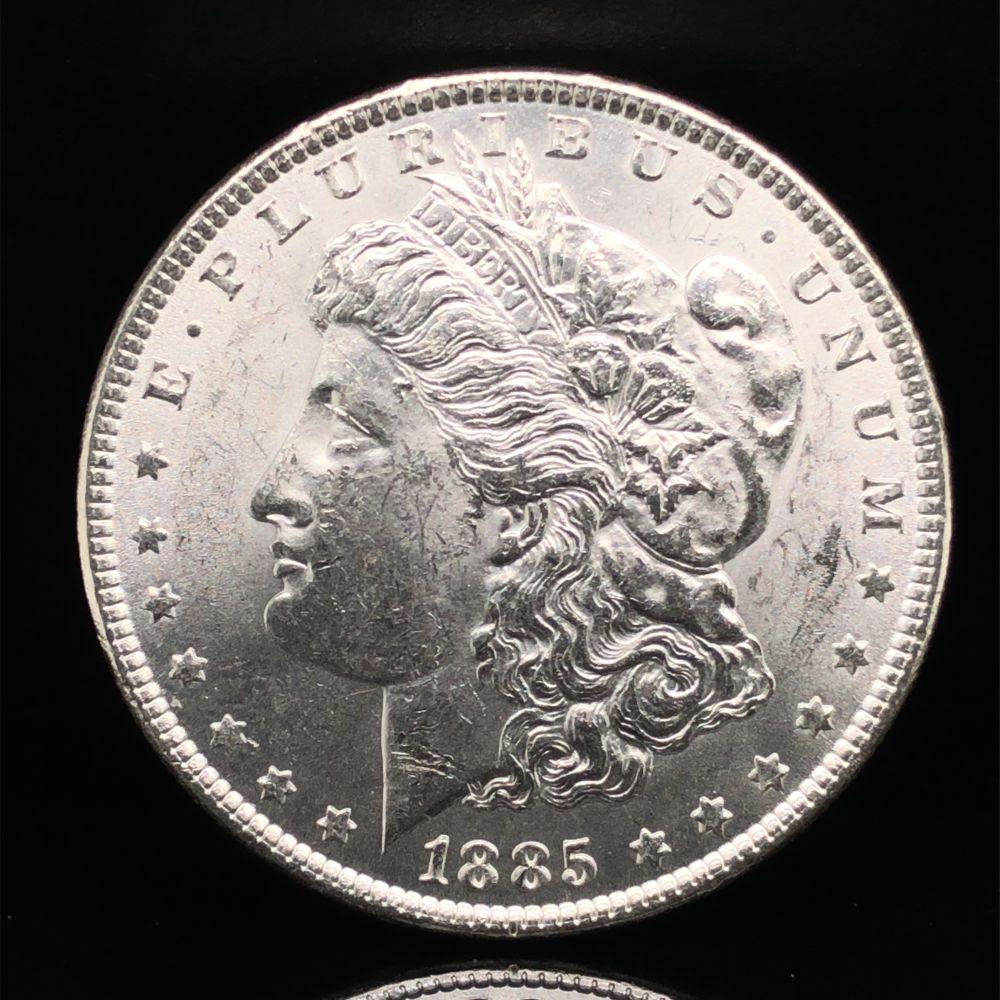 1885 Morgan Silver Dollar (1 of 4)