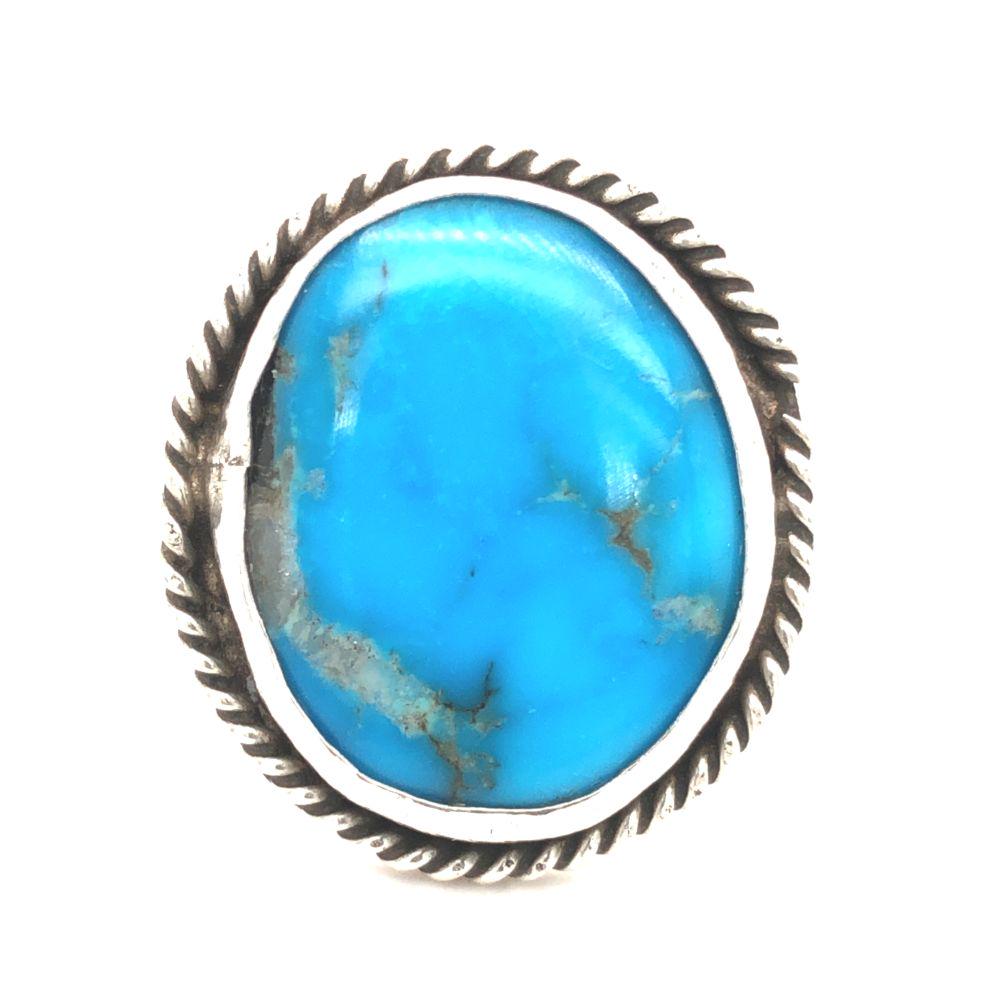 AAA Blueridge Turquoise Navajo Ring (1 of 5)