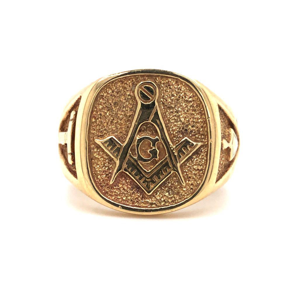 Man's Masonic Ring Freemasons (1 of 5)