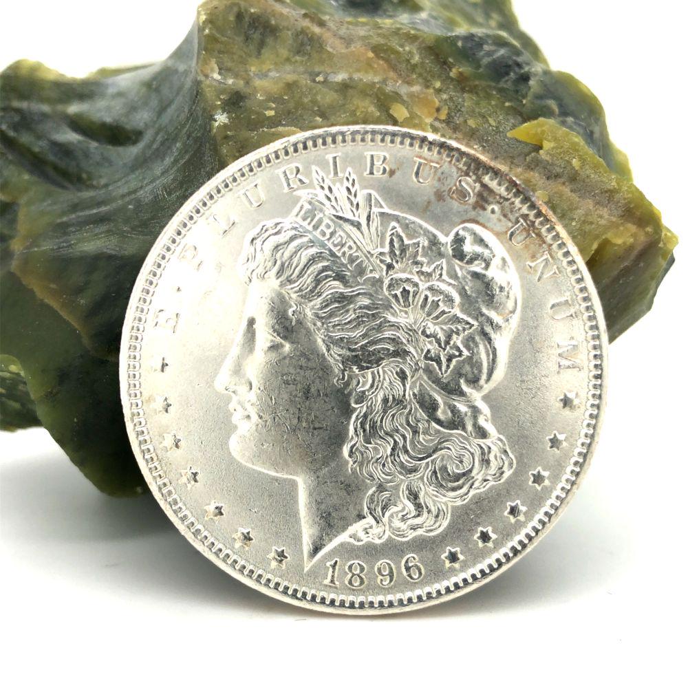 1896 Morgan Silver Dollar Choice Unc (1 of 2)