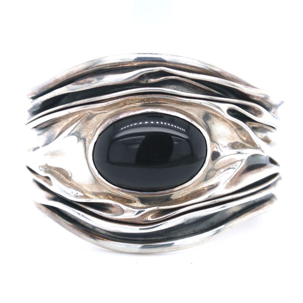 Mexico Designer Domingo 925 Unique Cuff Bracelet (1 of 7)