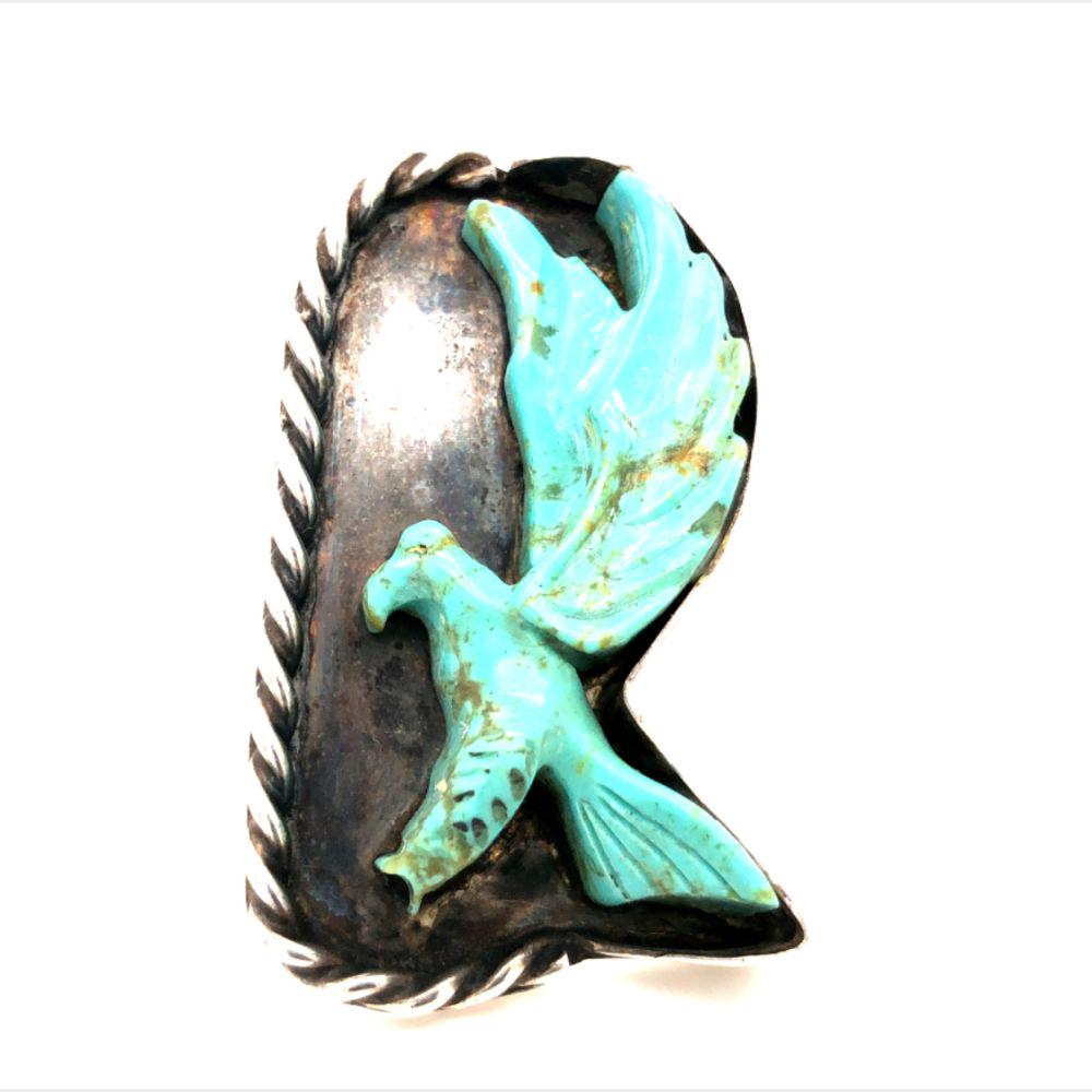 Sterling Silver Turquoise Ring (1 of 7)