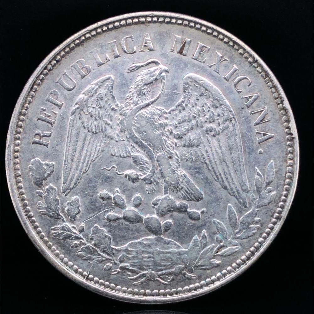 1901 MO Mexico 8 Reales XF+ (1 of 5)