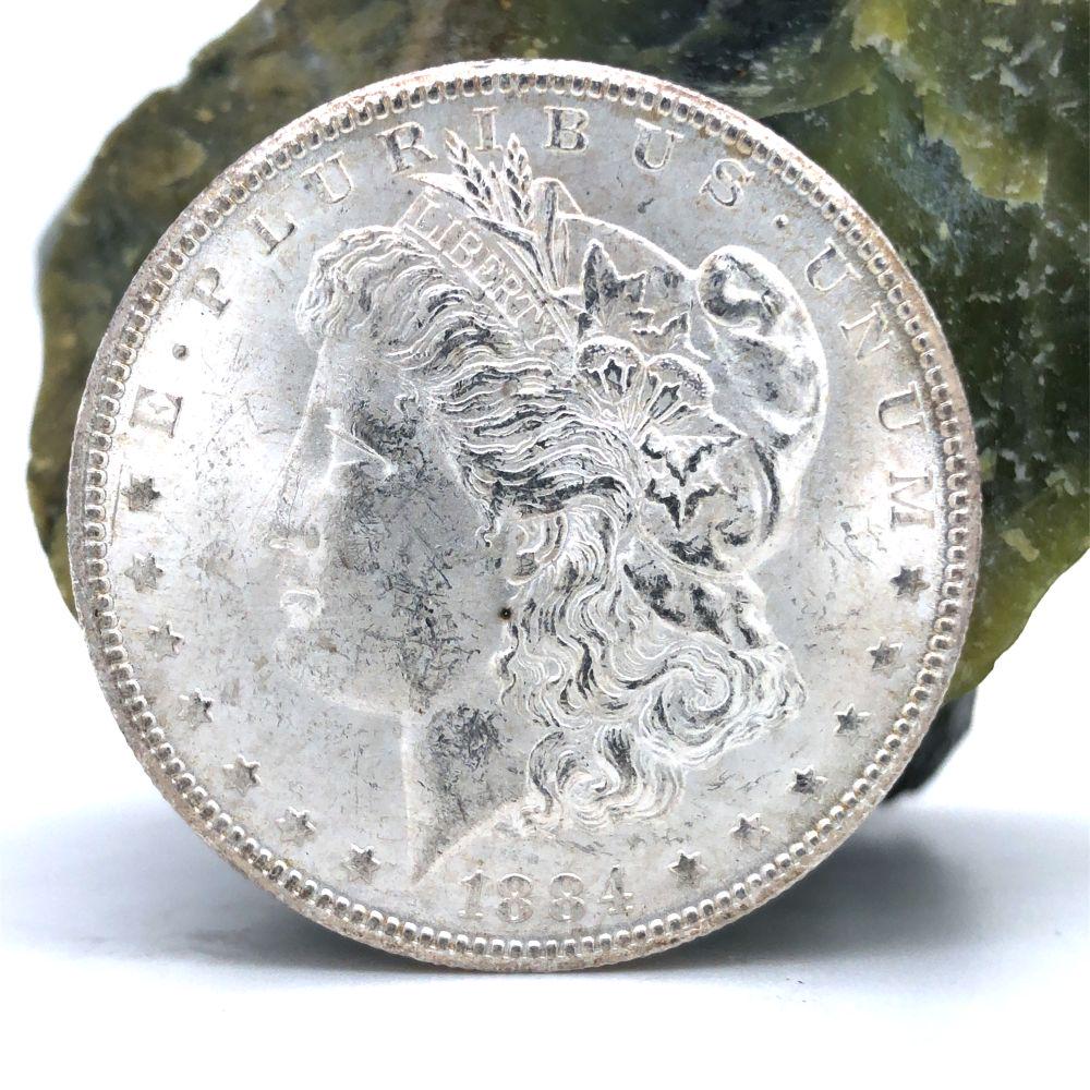 1883 CC Morgan Silver Dollar Choice Uncirculated (1 of 2)