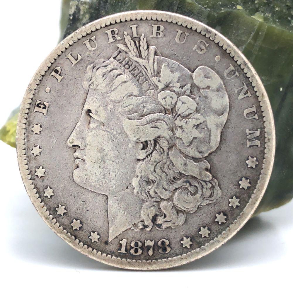 1878 CC Morgan Silver Dollar VF+ (1 of 2)