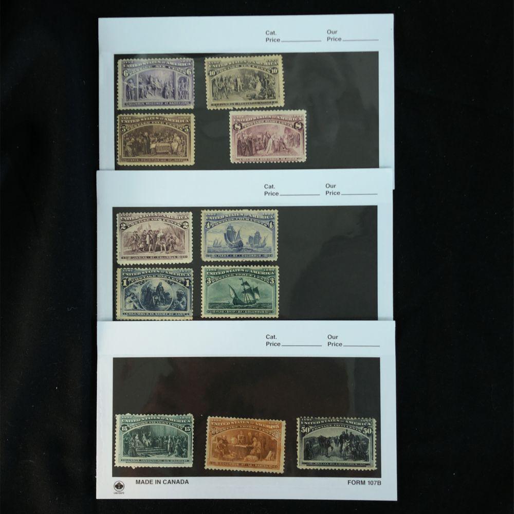 US Stamps 1893 Columbian Issue SC 230-240 OG Mint (1 of 6)