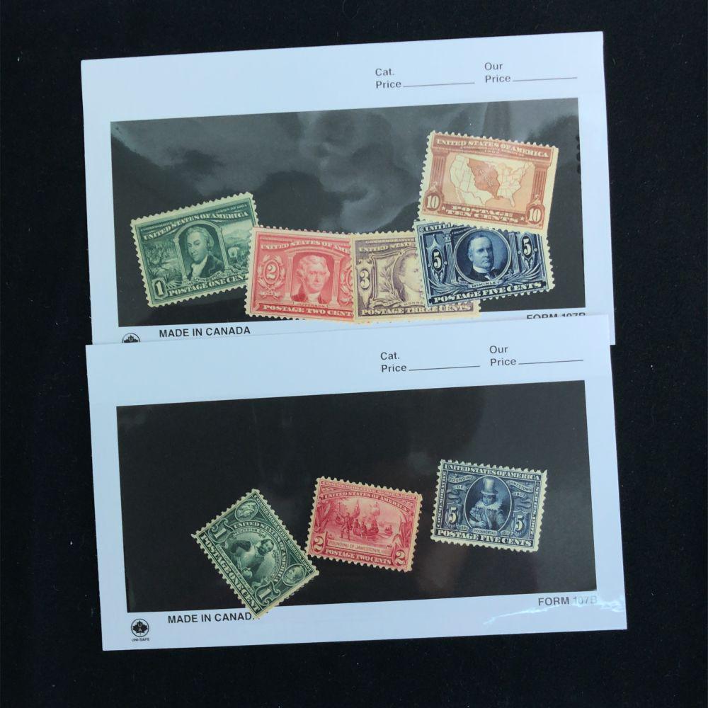 US Stamps 1904 Louisiana Purchase And 1907 Jamestown SC 323-327, 328-330 OG Mint (1 of 8)