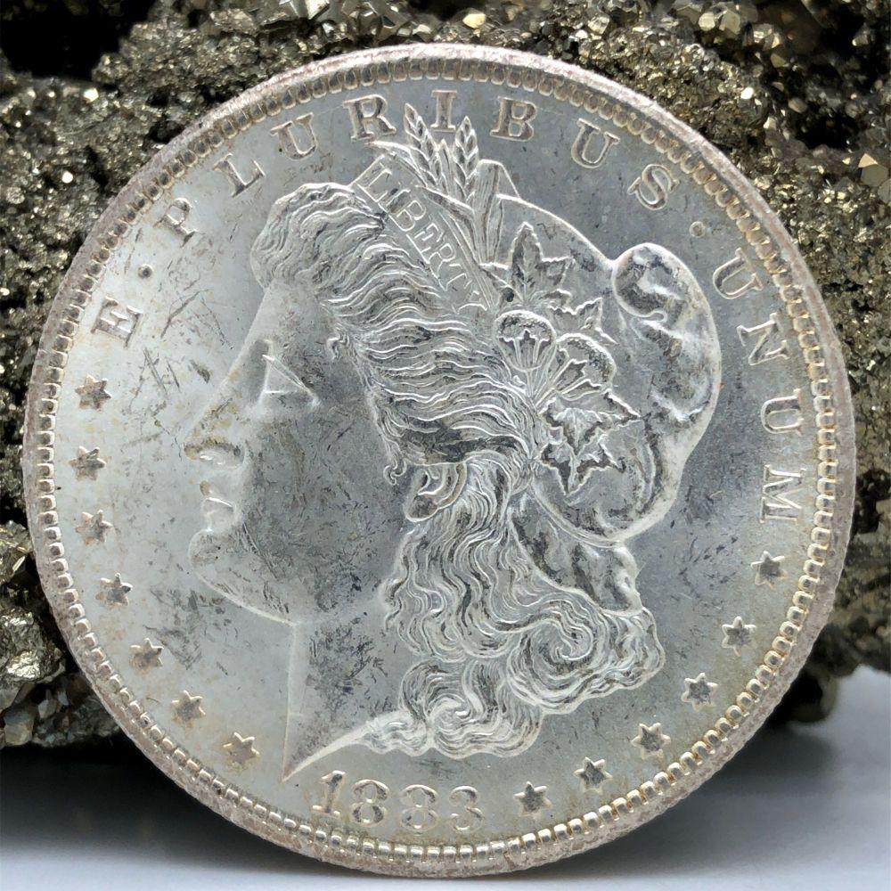 1883 CC Morgan Silver Dollar Choice BU (1 of 1)