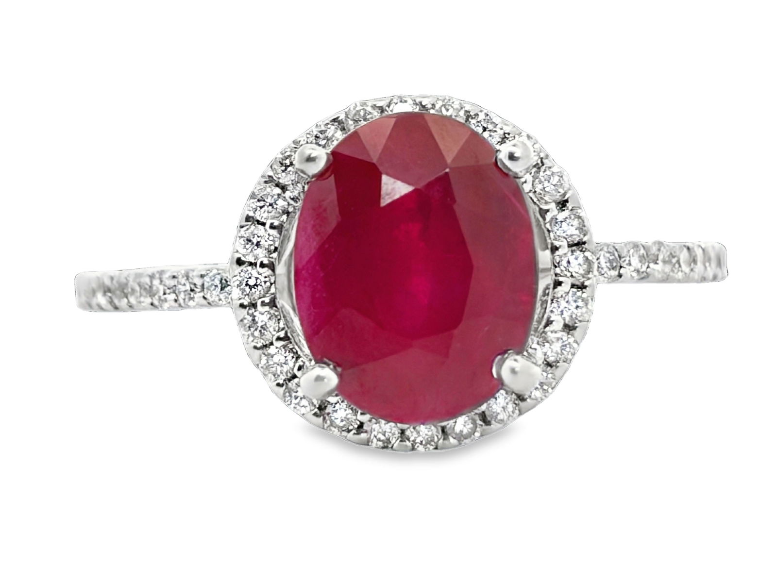 GIA Burma Ruby & Diamond Ring (1 of 6)