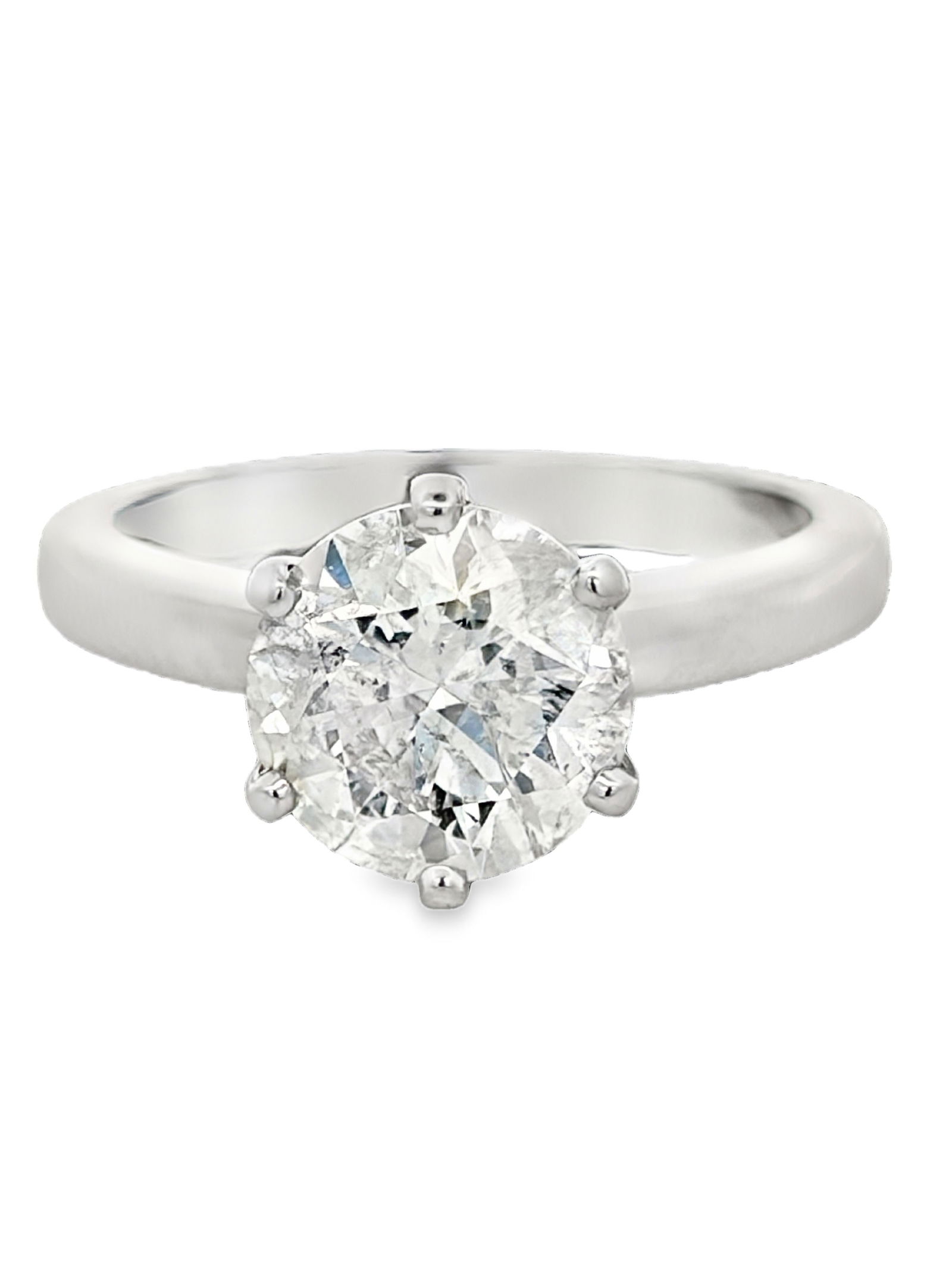 Platinum 2.07 Carat Diamond Solitaire Ring (1 of 6)
