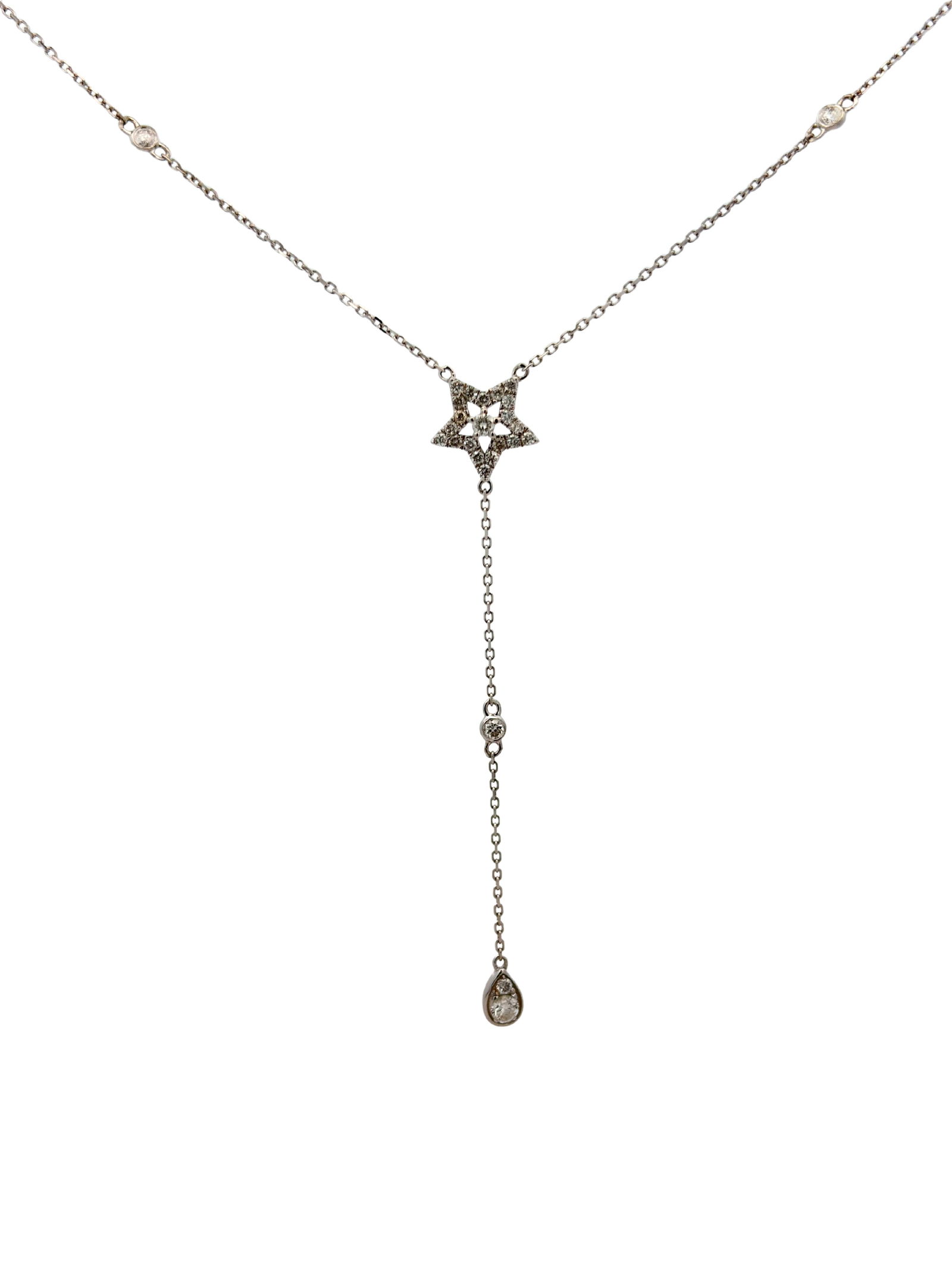 Diamond Star Necklace (1 of 6)