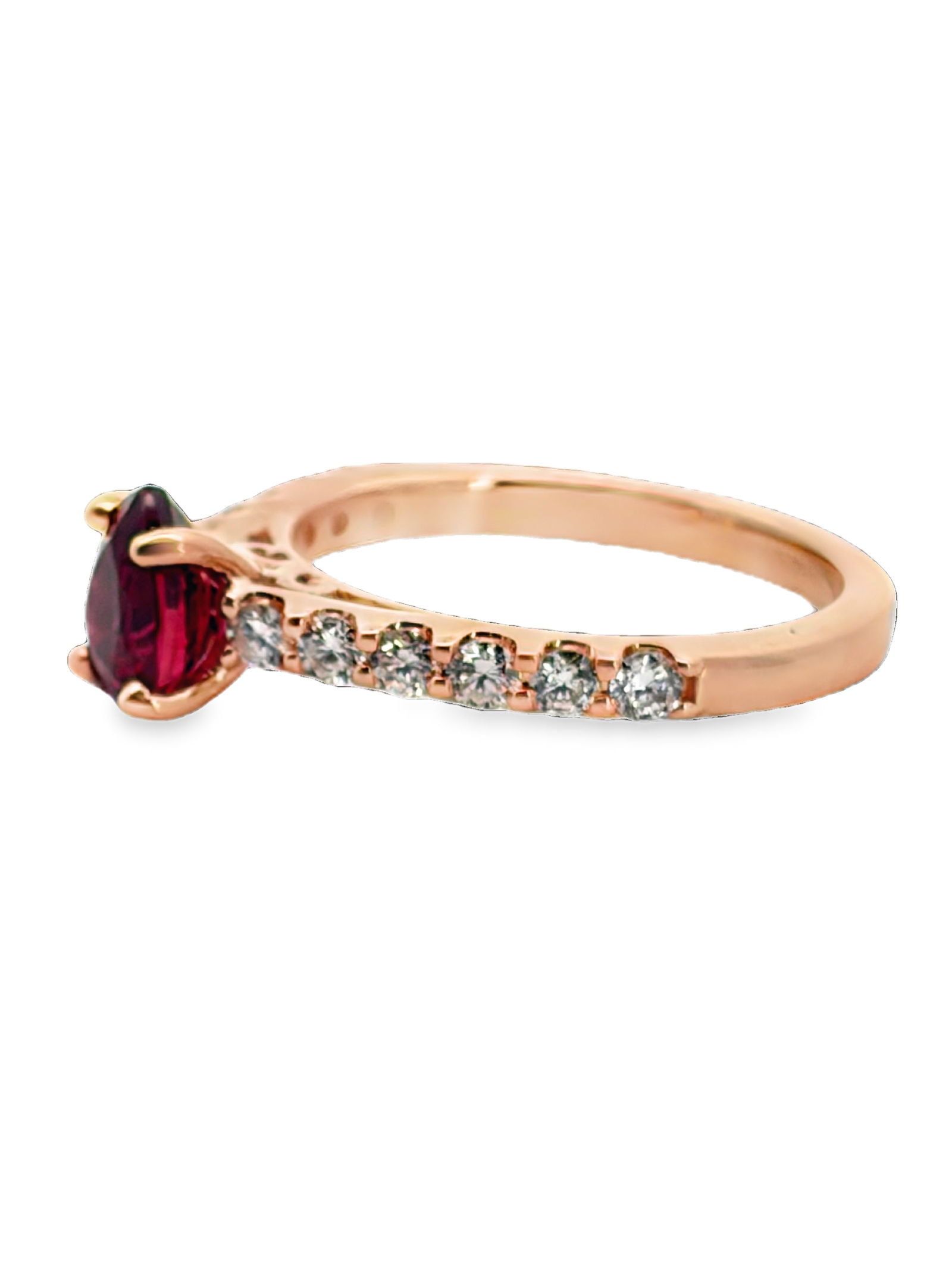 14K Ruby & Diamond Ring - 3