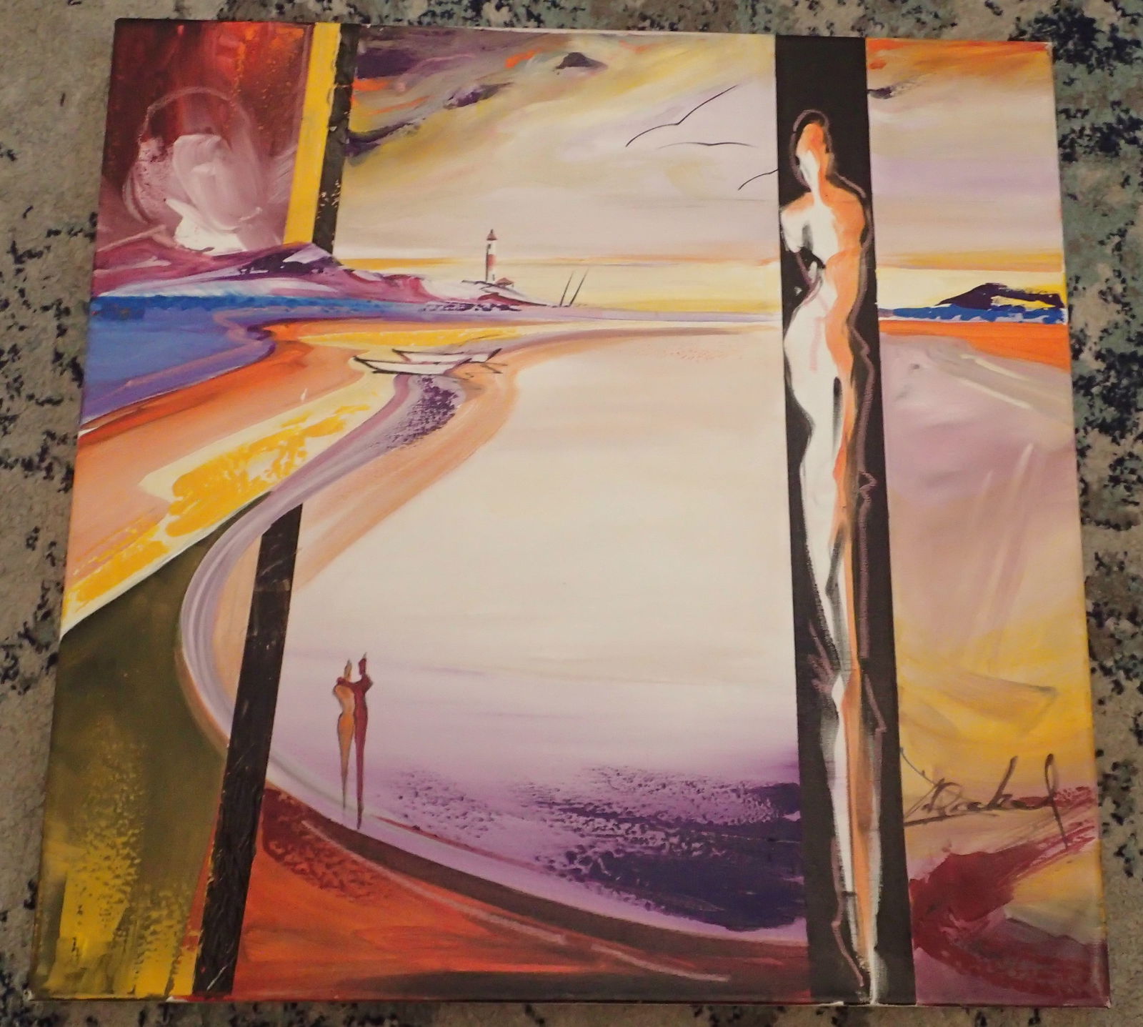 Alfred 'Alex' Gockel Acrylic on Canvas Signed (1 of 18)