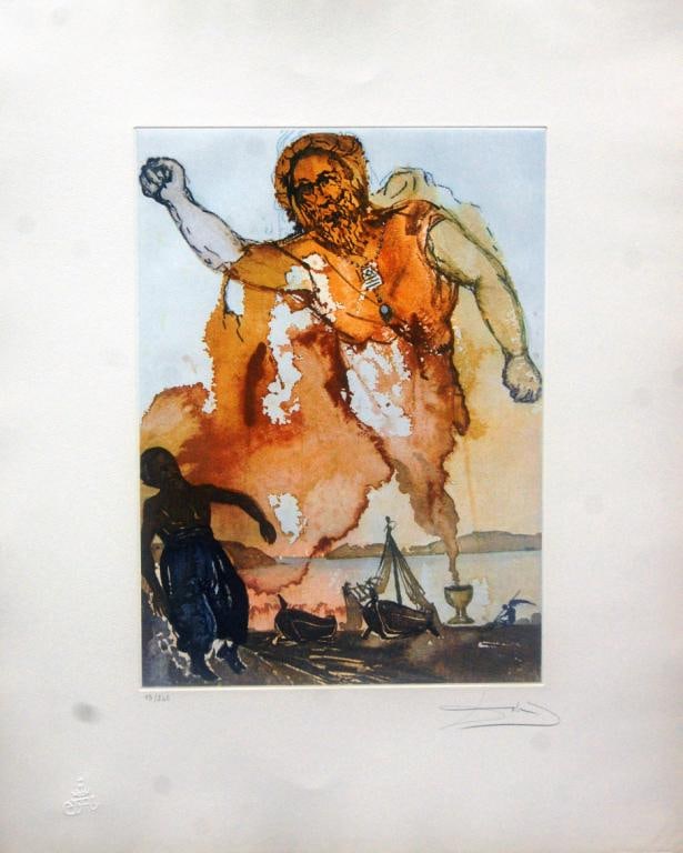 Salvador Dali Litho Color Engraved Hand Signed (1 of 12)