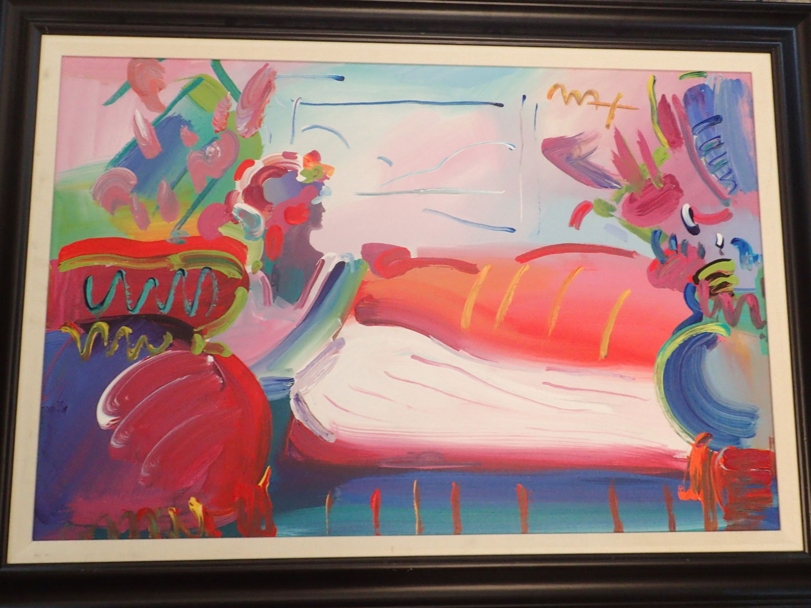 Peter Max Acrylic on Paper Signed (1 of 15)