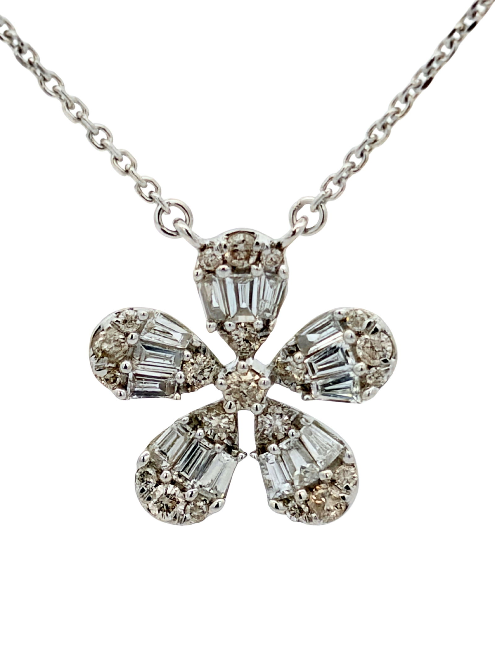 Diamond Flower Pendant (1 of 4)