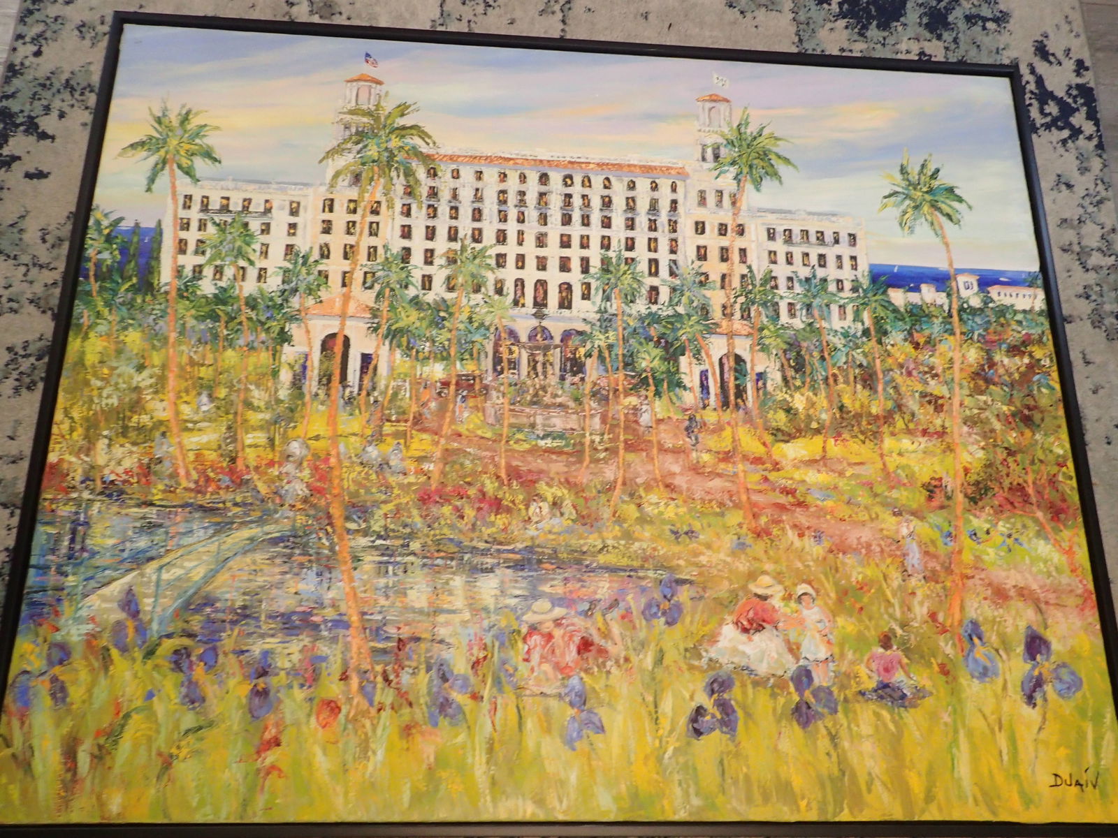 Duaiv Oil on Canvas Signed 2008 (1 of 13)