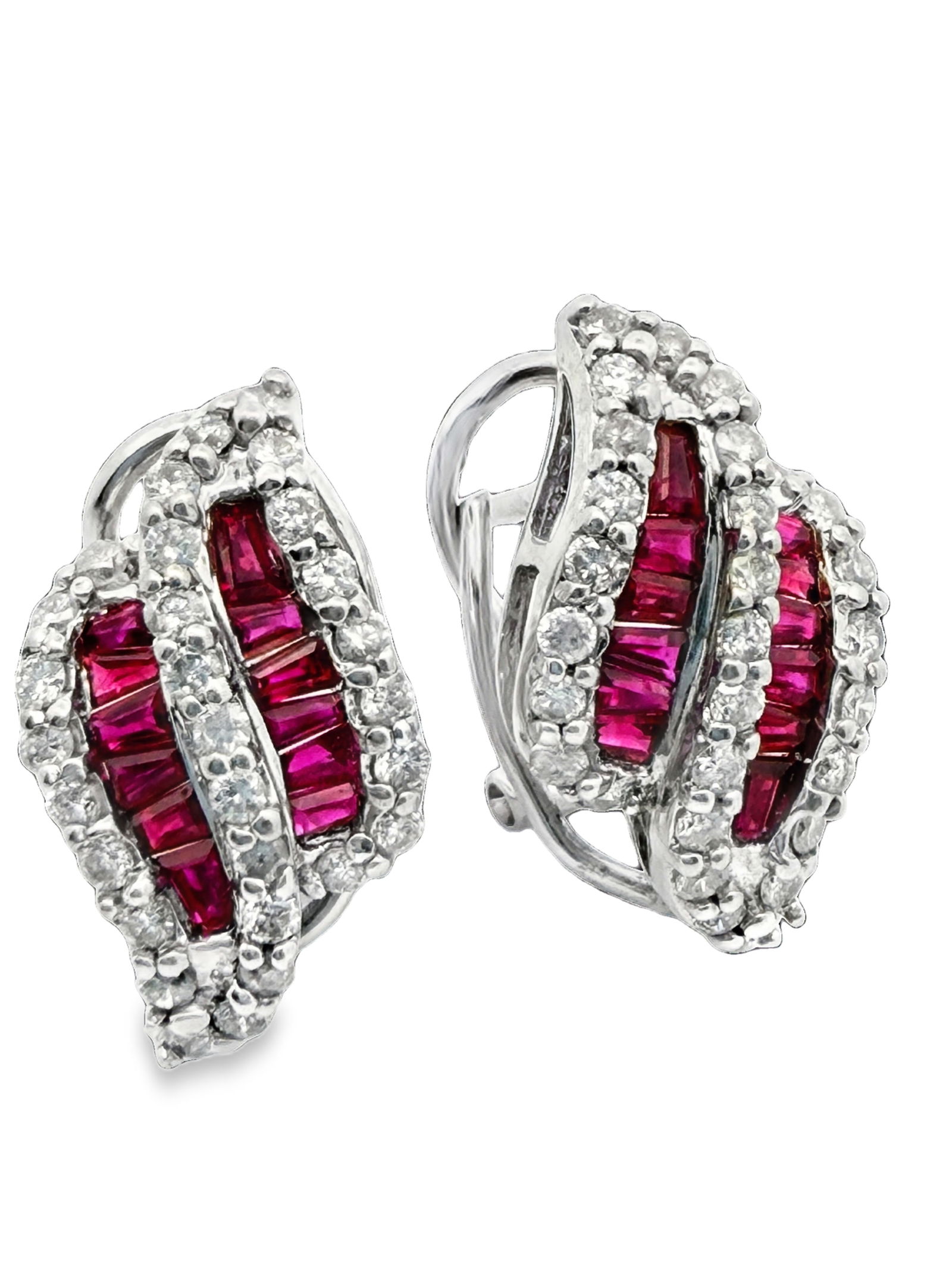 Ruby and Diamond Earrings (1 of 5)