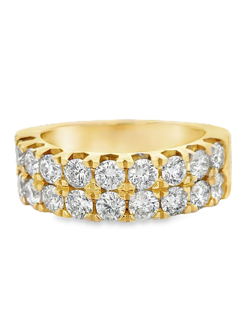 Two Row Diamond Band (1 of 4)