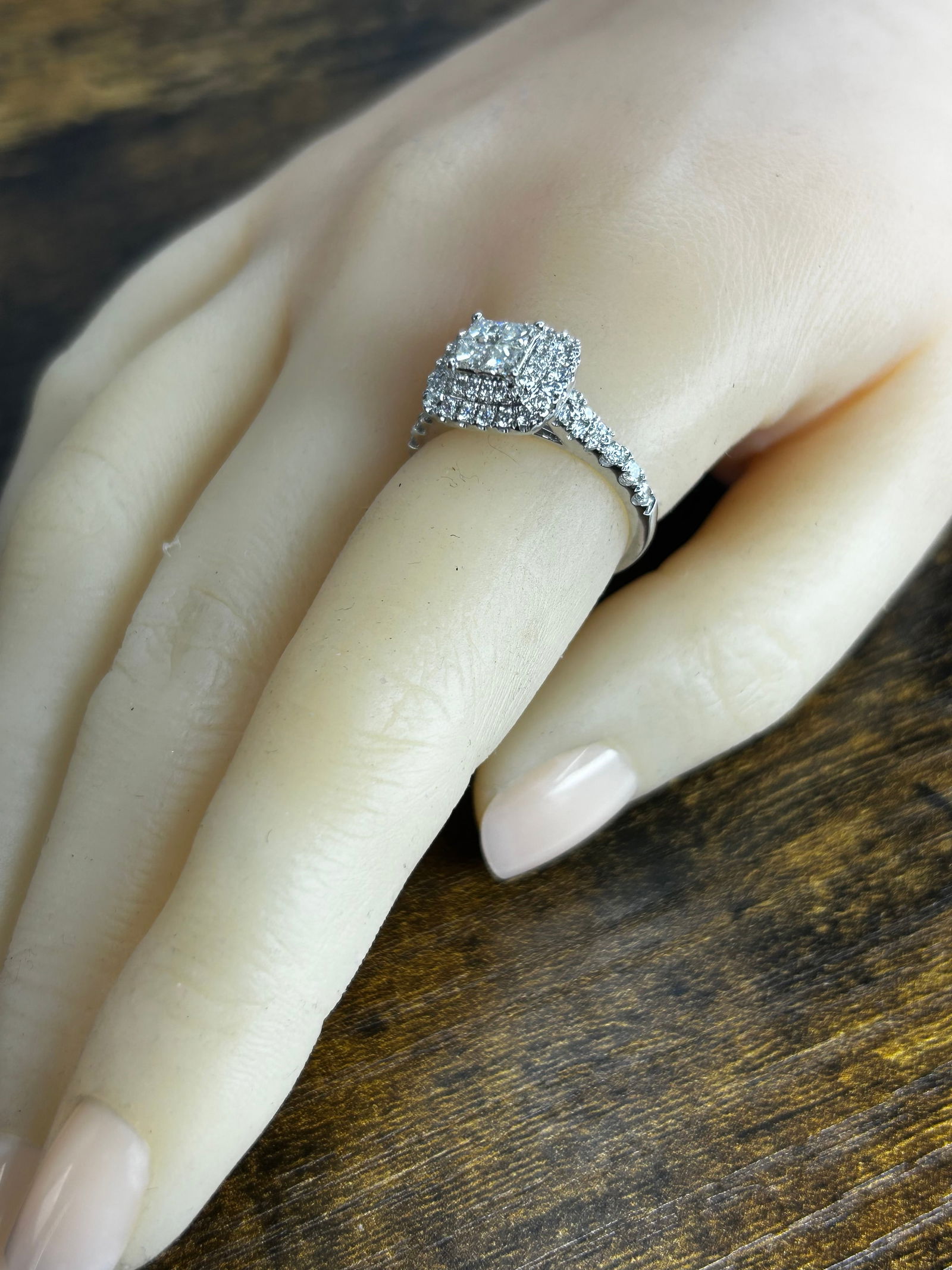 14K Diamond Ring - 5