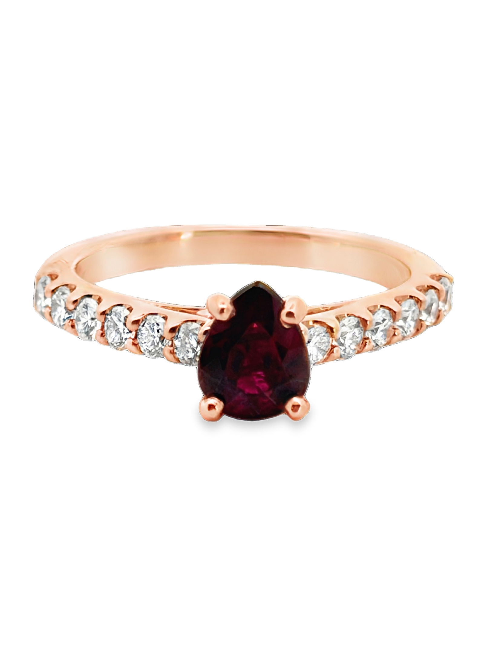 14K Ruby & Diamond Ring (1 of 7)