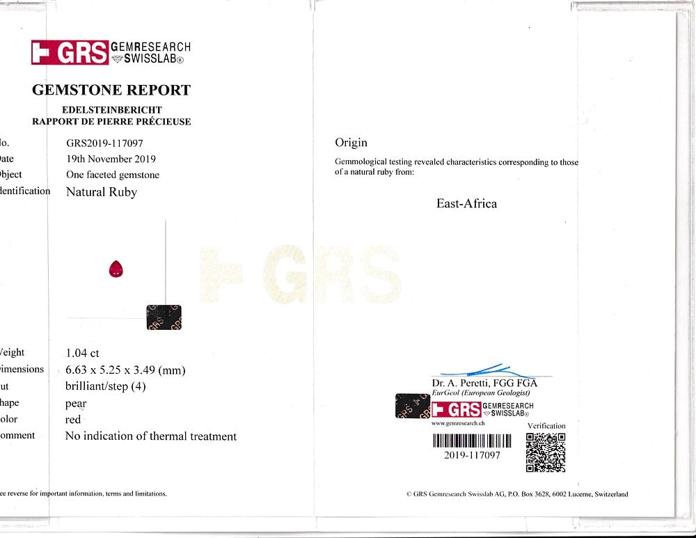 14K Ruby & Diamond Ring - 7