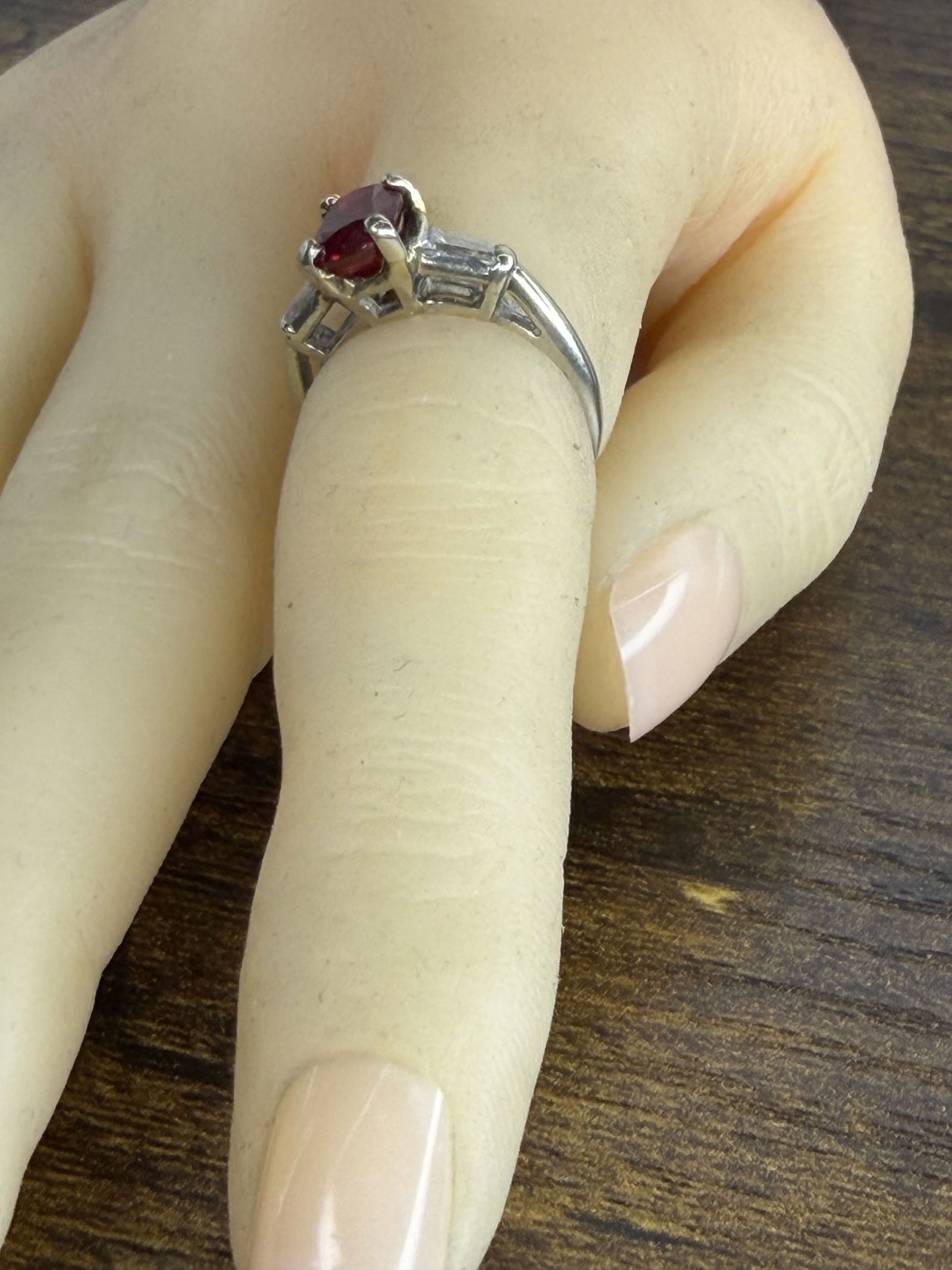 Ruby and Diamond Ring - 4