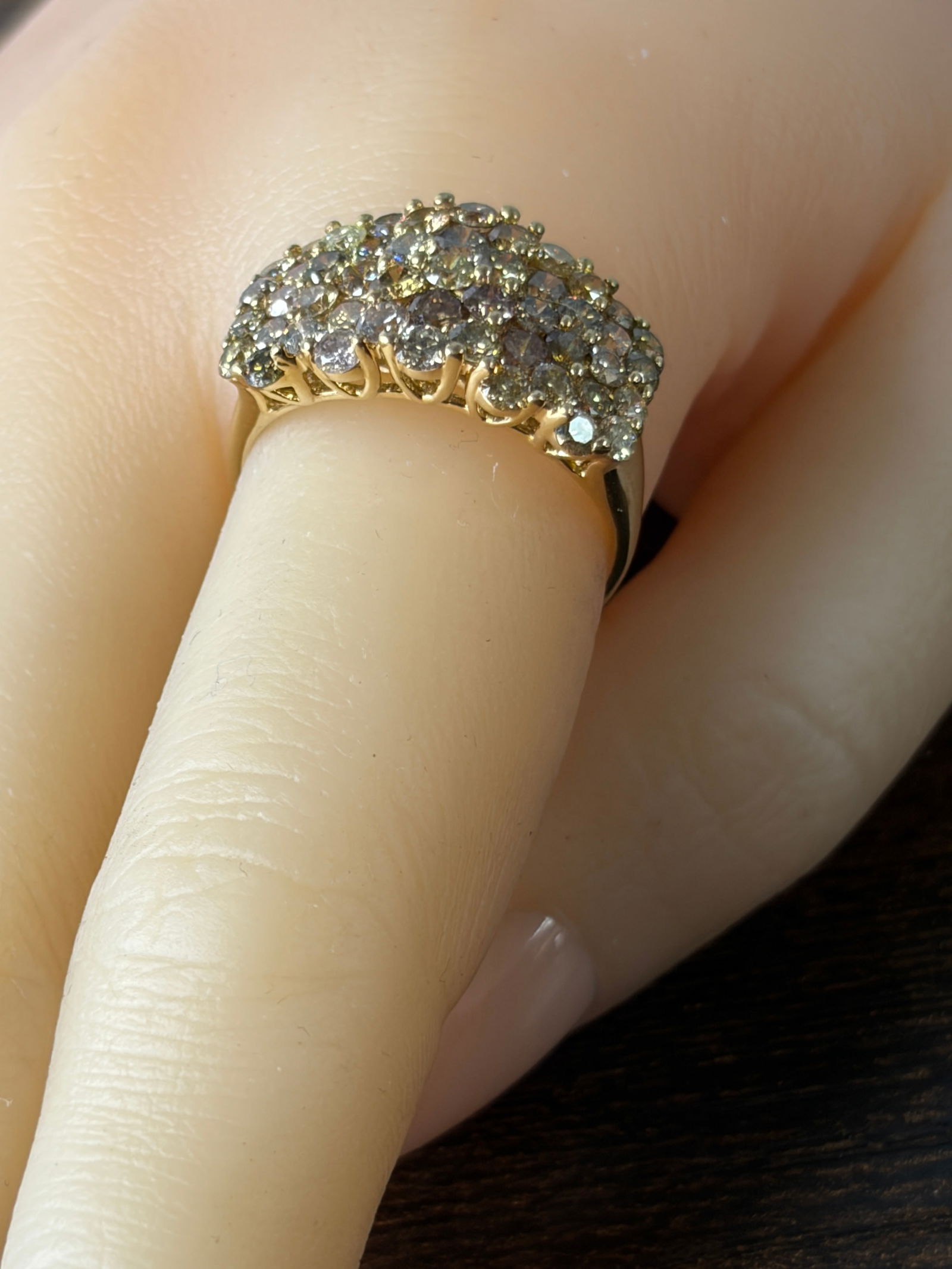 Multicolor Diamond Ring - 4