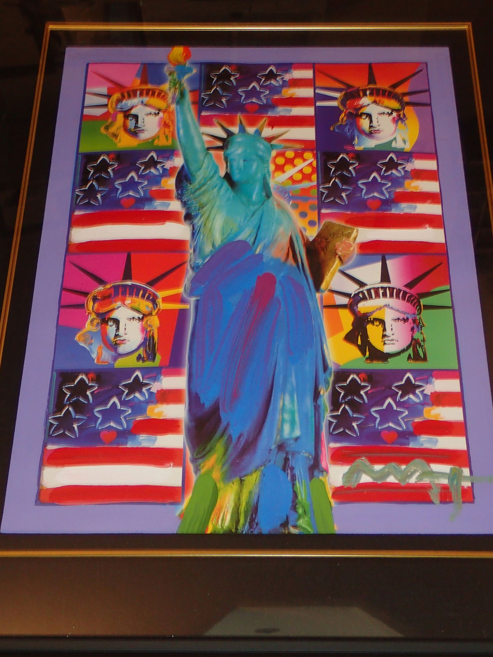 Peter Max Mixed Media Signed 2005 (1 of 16)