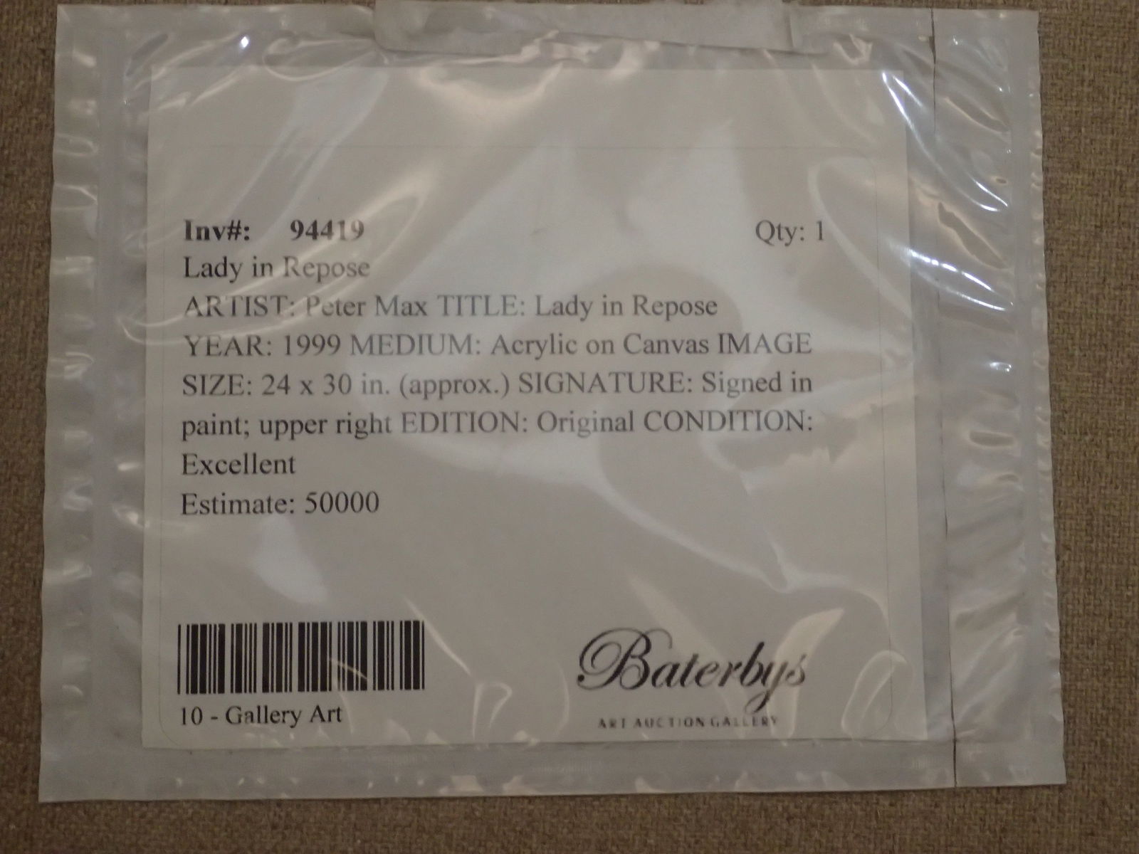 Peter Max Acrylic on Paper Signed - 13