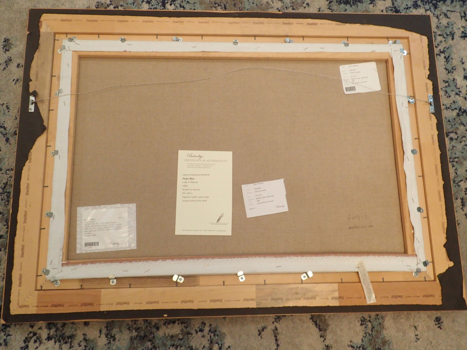 Peter Max Acrylic on Paper Signed - 9