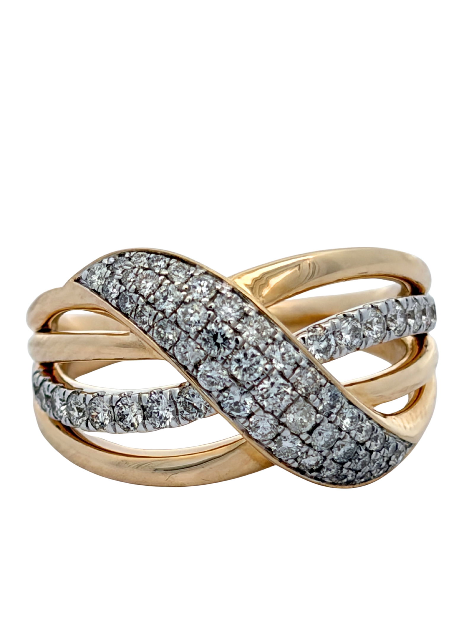 5/8 CTW Diamond Ring: GS6259/40-KSS This sophisticated 14K gold ring features a 5/8-carat total weight of brilliant diamonds, offering a uniquely precise balance of sparkle and scale. The design is tailored for