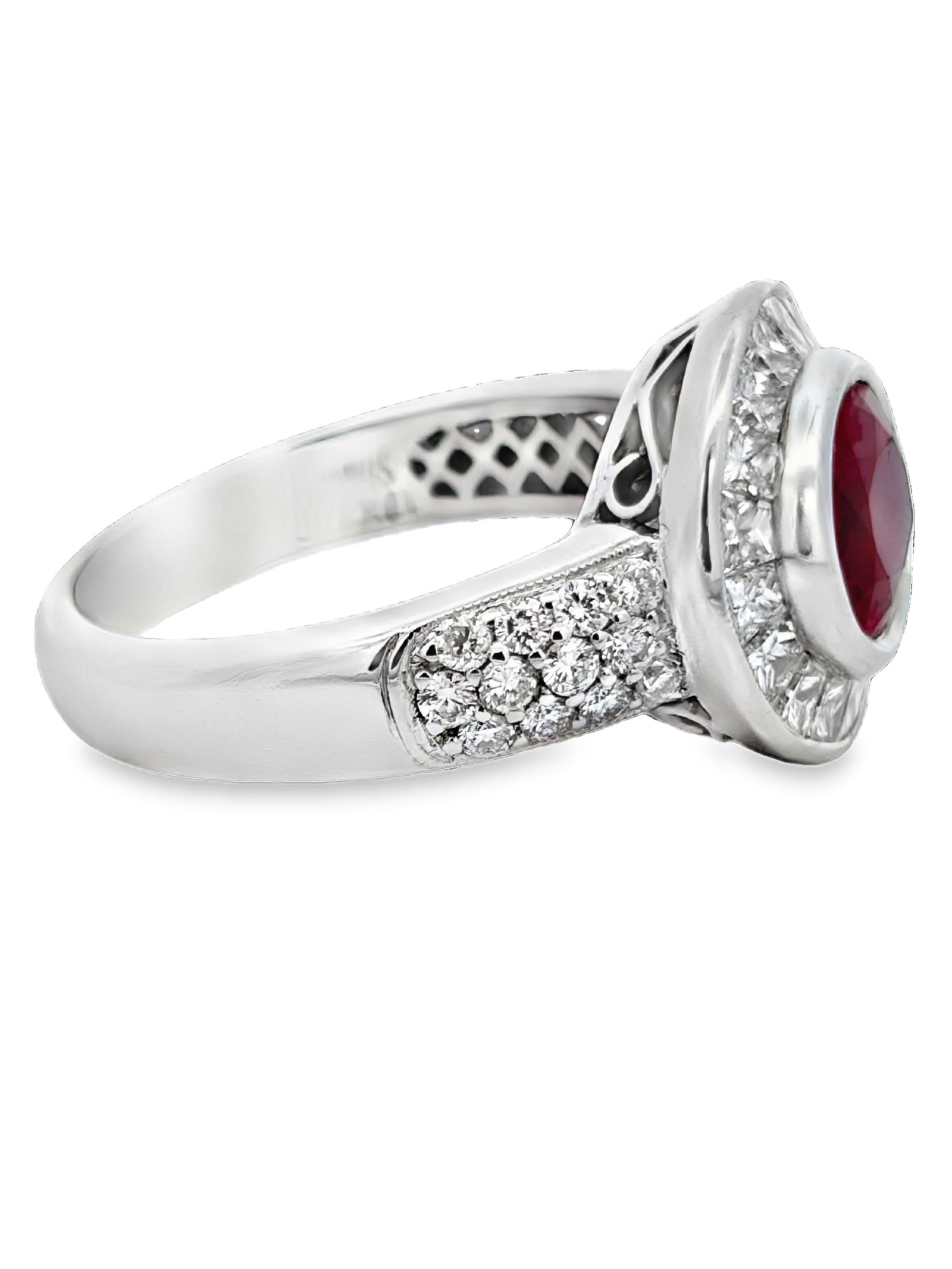 18K Ruby & Diamond Ring - 3