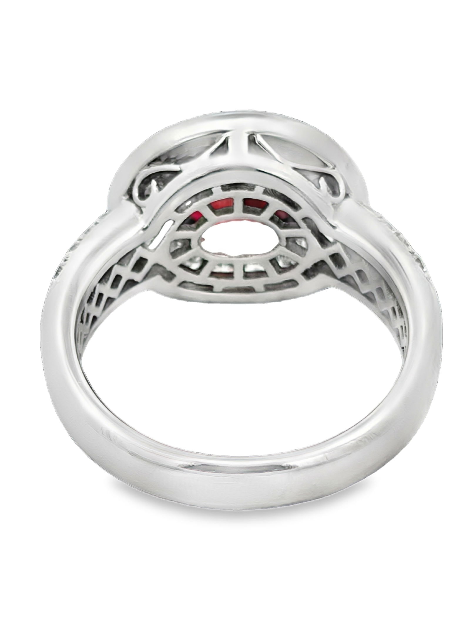 18K Ruby & Diamond Ring - 4