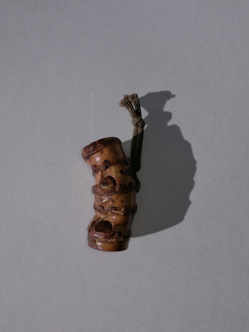 Old Chinese Bamboo Carving Seal (1 of 5)