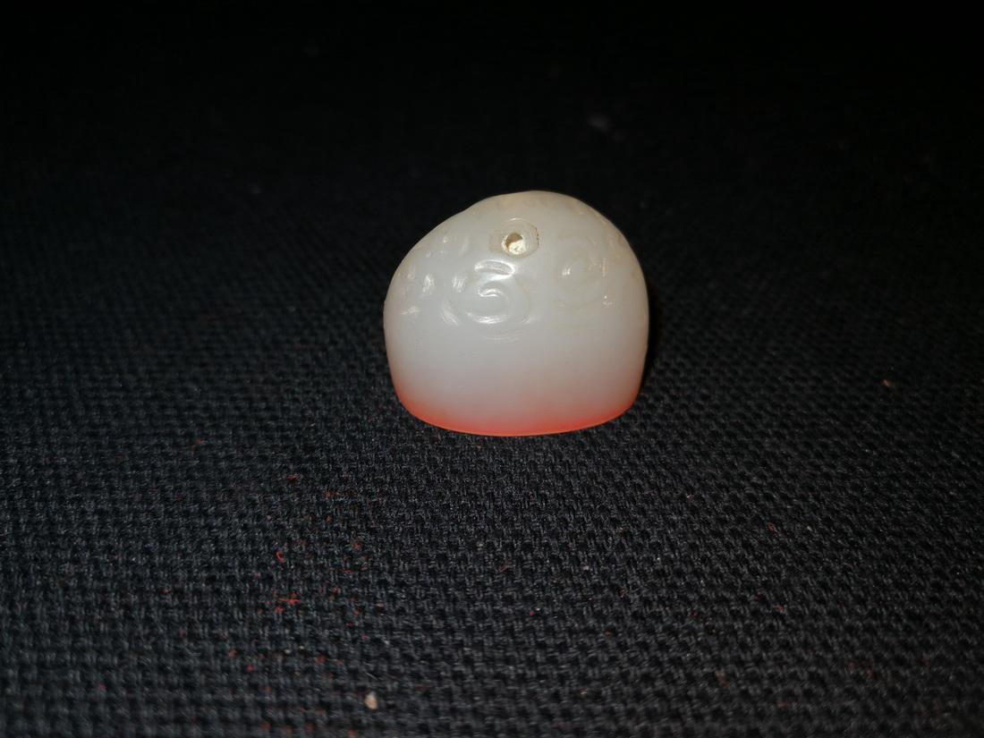 Old High Quality Chinese Hetian White Jade Seal (1 of 7)