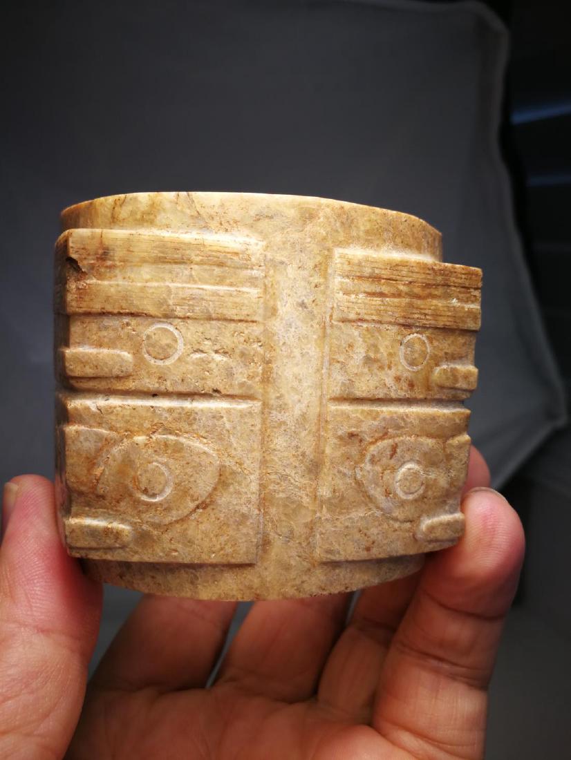 Ancient Chinese Jade ZONG (1 of 9)