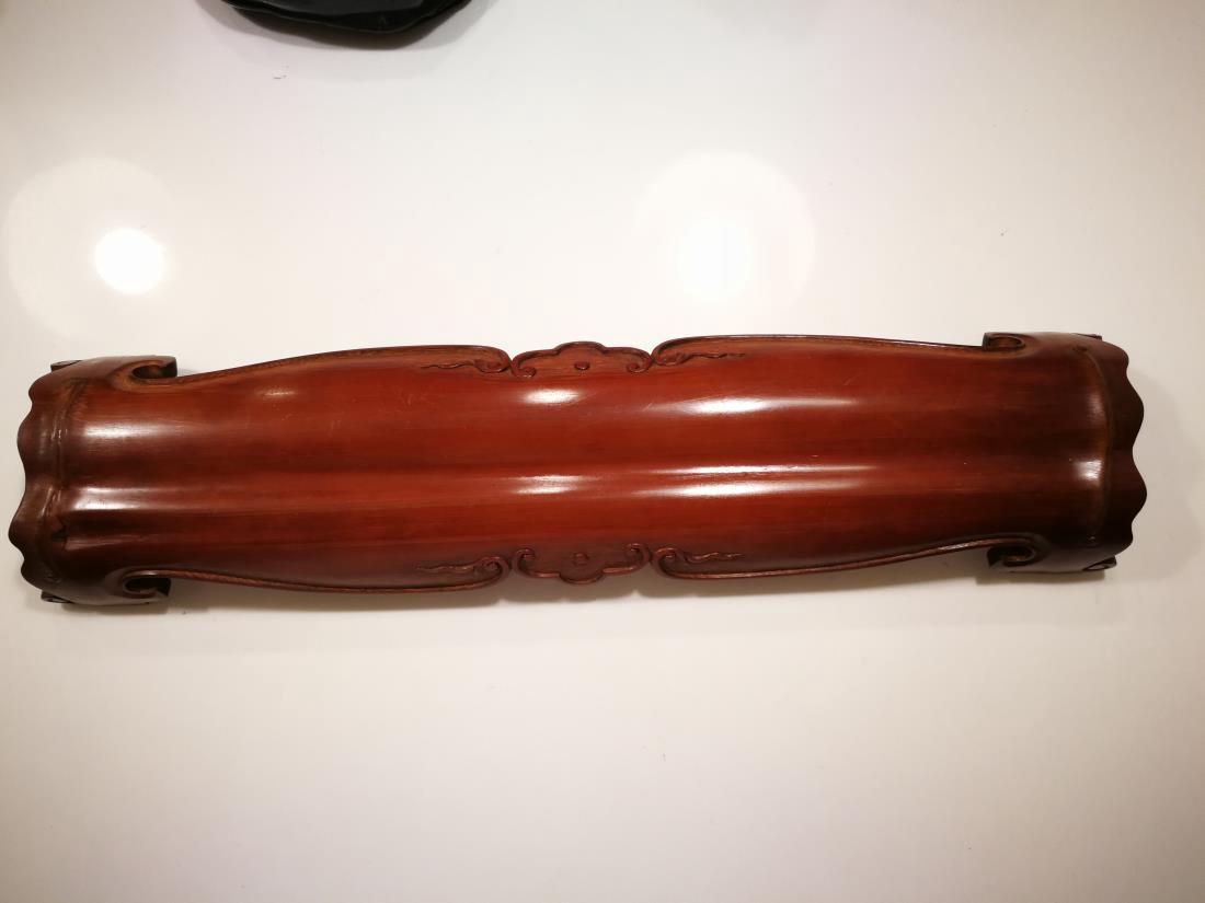 Antique Chinese Bamboo Carving Armrest (1 of 8)