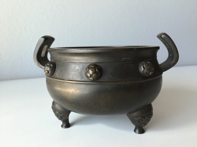 Chinese Bronze Incense Burner (1 of 6)