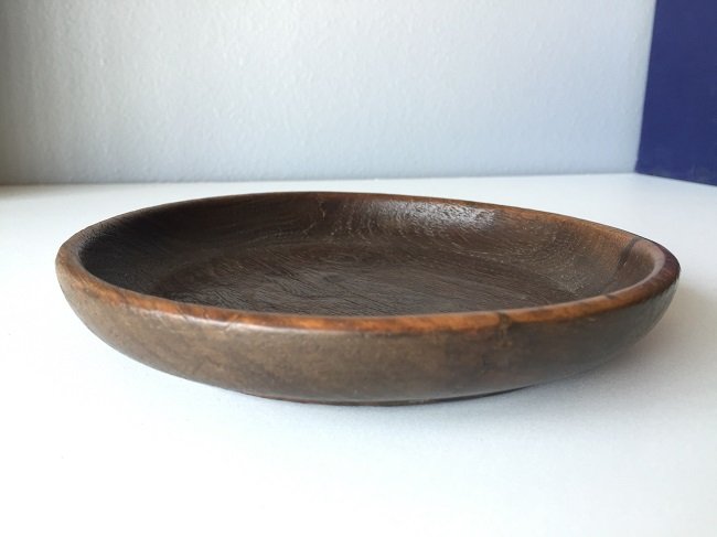 Chinese Huanghuali Tray: Chinese Huanghuali Tray. 1 x 7 inches. Provenance: Obtained from "Heng Yi Guan"in San Francisco.