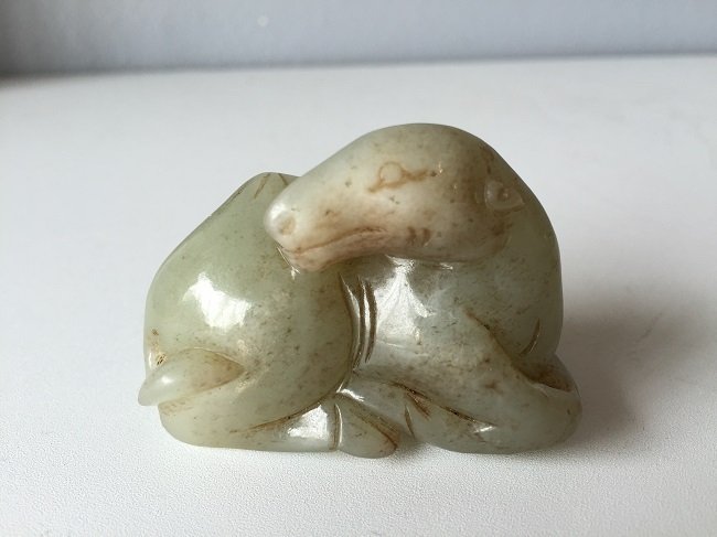 Chinese Jade Carving Sheep (1 of 5)