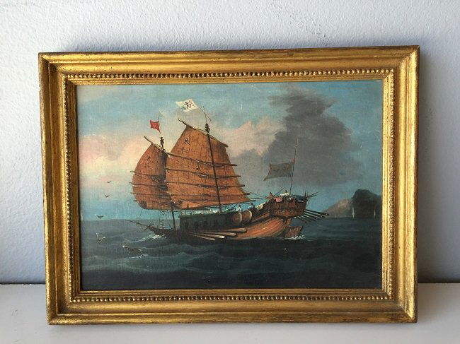 China Export Oil Painting Sail Boat (1 of 5)