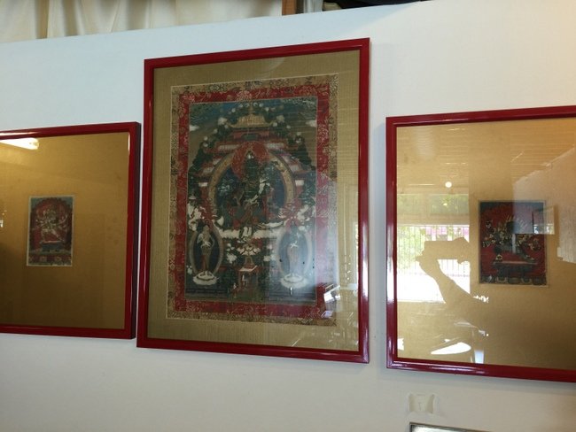 Three Tibetan Buddha Tangkas (1 of 10)