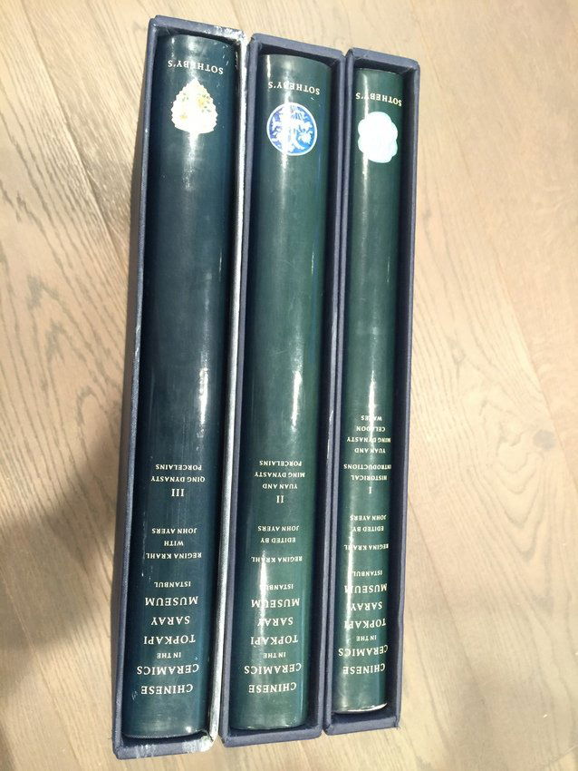 CHINESE CERAMICS IN THE TOPKAPI SARAY MUSEUM 3 VOLUMES (1 of 10)