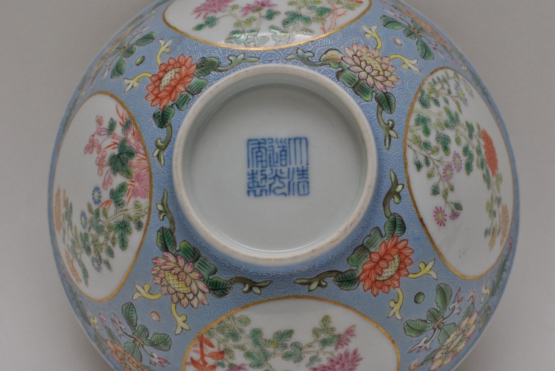 CHINESE  CHINESE FAMILLE PORCELAIN BOWL (1 of 7)