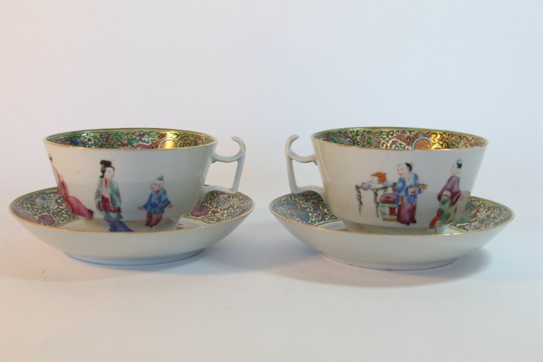 Two set of chinese porlain tea cup (1 of 7)