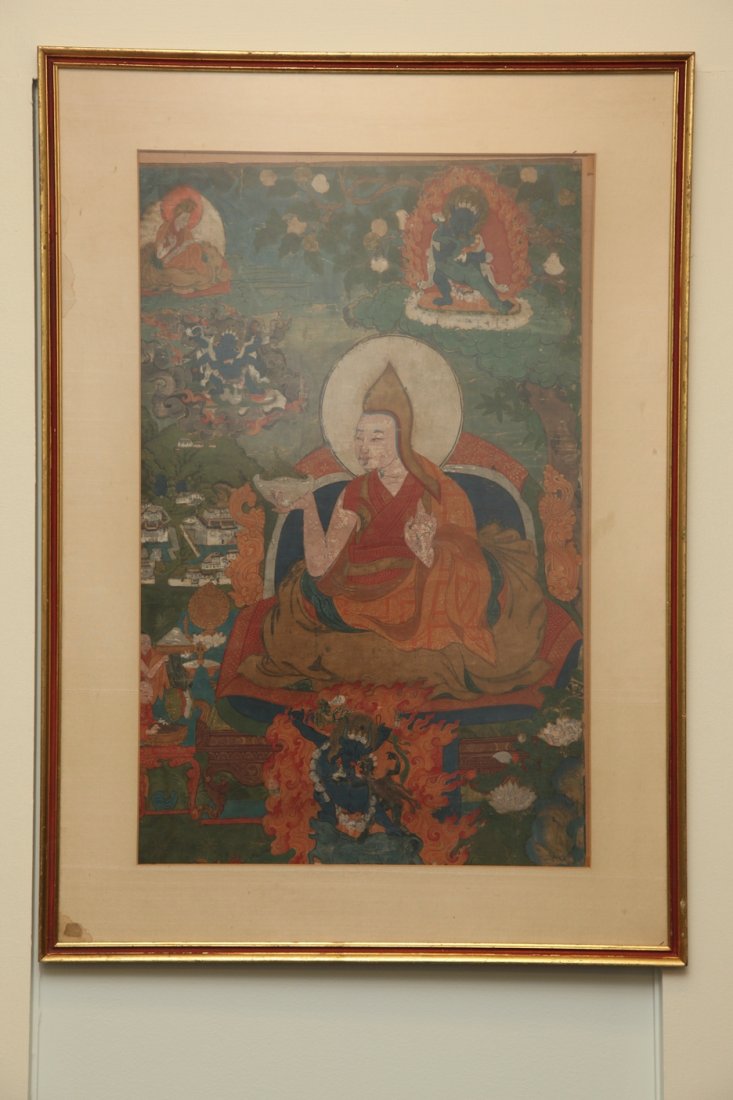 Asian antique tibet tangka (1 of 9)